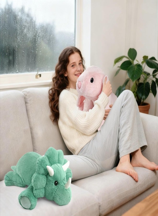 JUSTQUNSEEN 4.5 Lbs Weighted Stuffed Animals 22" Soft Pink Rabbit Plush Weighted Bunny Plush Toys for Kids and Adults Cute and Huggable Plush Toy Gifts for Comfort and Relaxation (Bunny) - Image 5